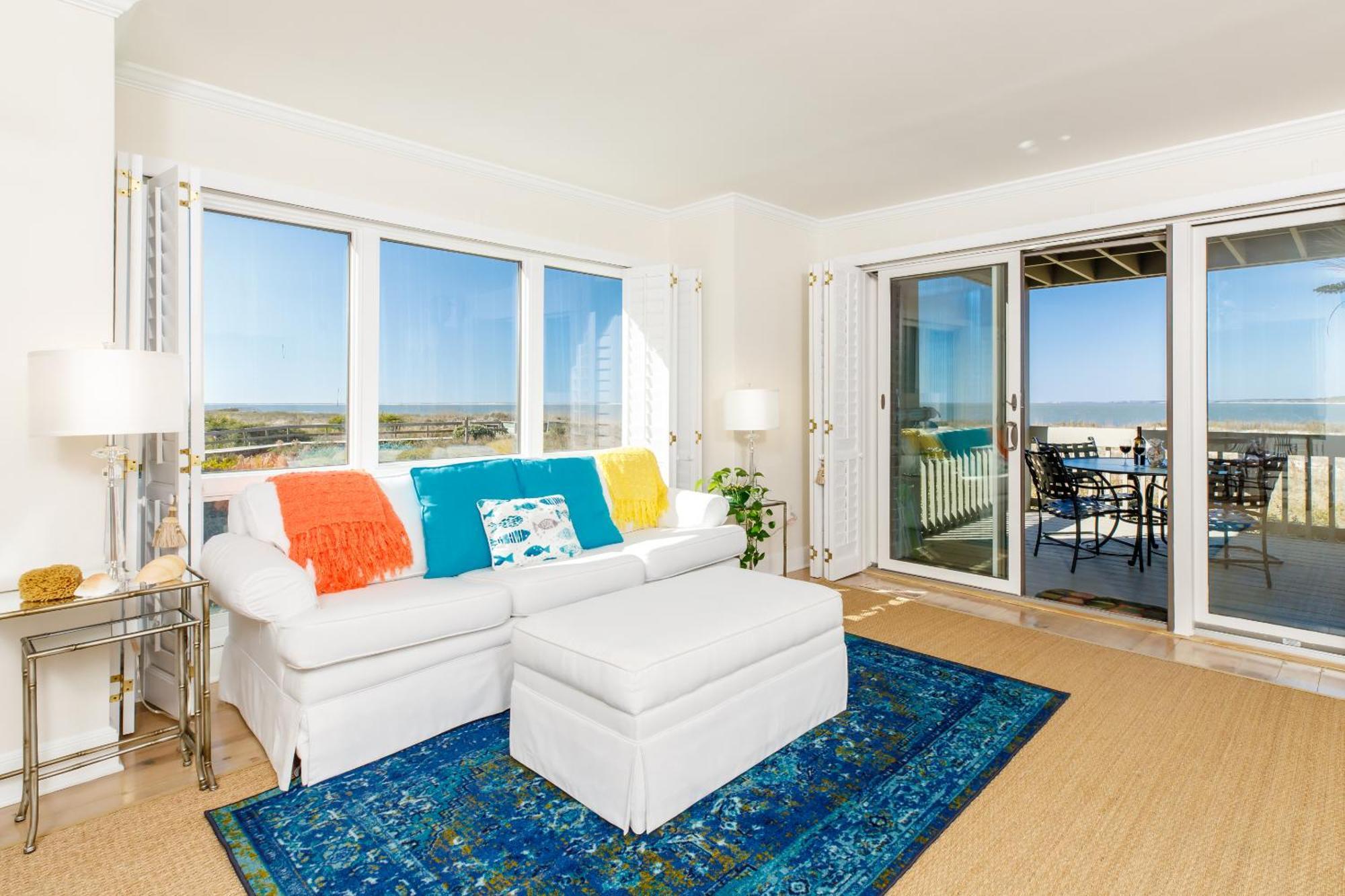 1313 Pelican Watch - Seabrook Island - Beachfront 5 Star Condo - Fido Friendly エクステリア 写真