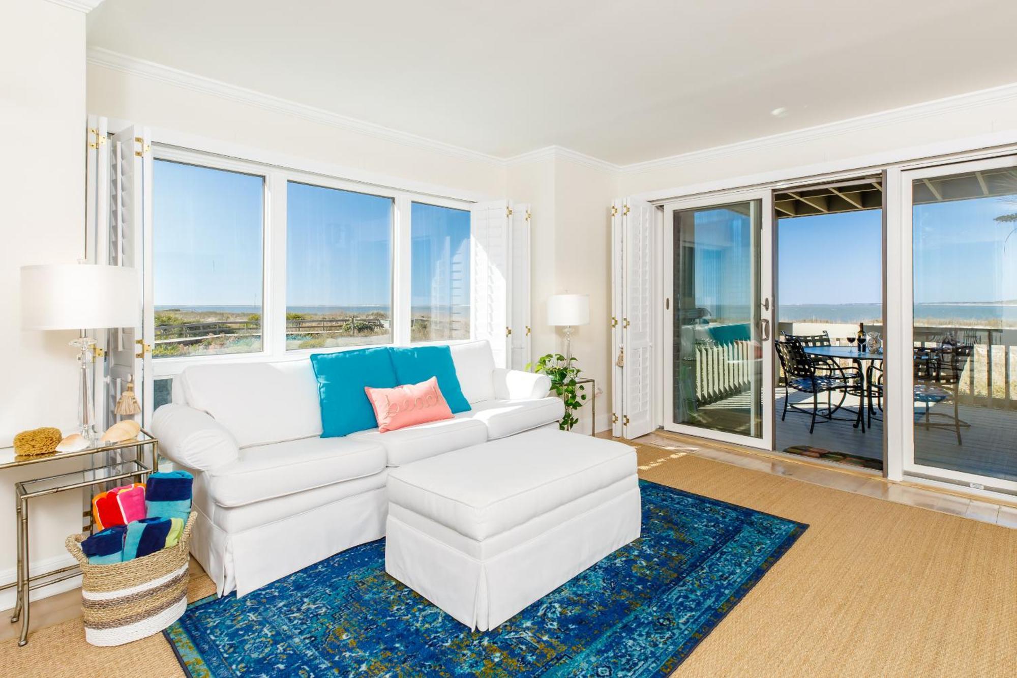 1313 Pelican Watch - Seabrook Island - Beachfront 5 Star Condo - Fido Friendly エクステリア 写真