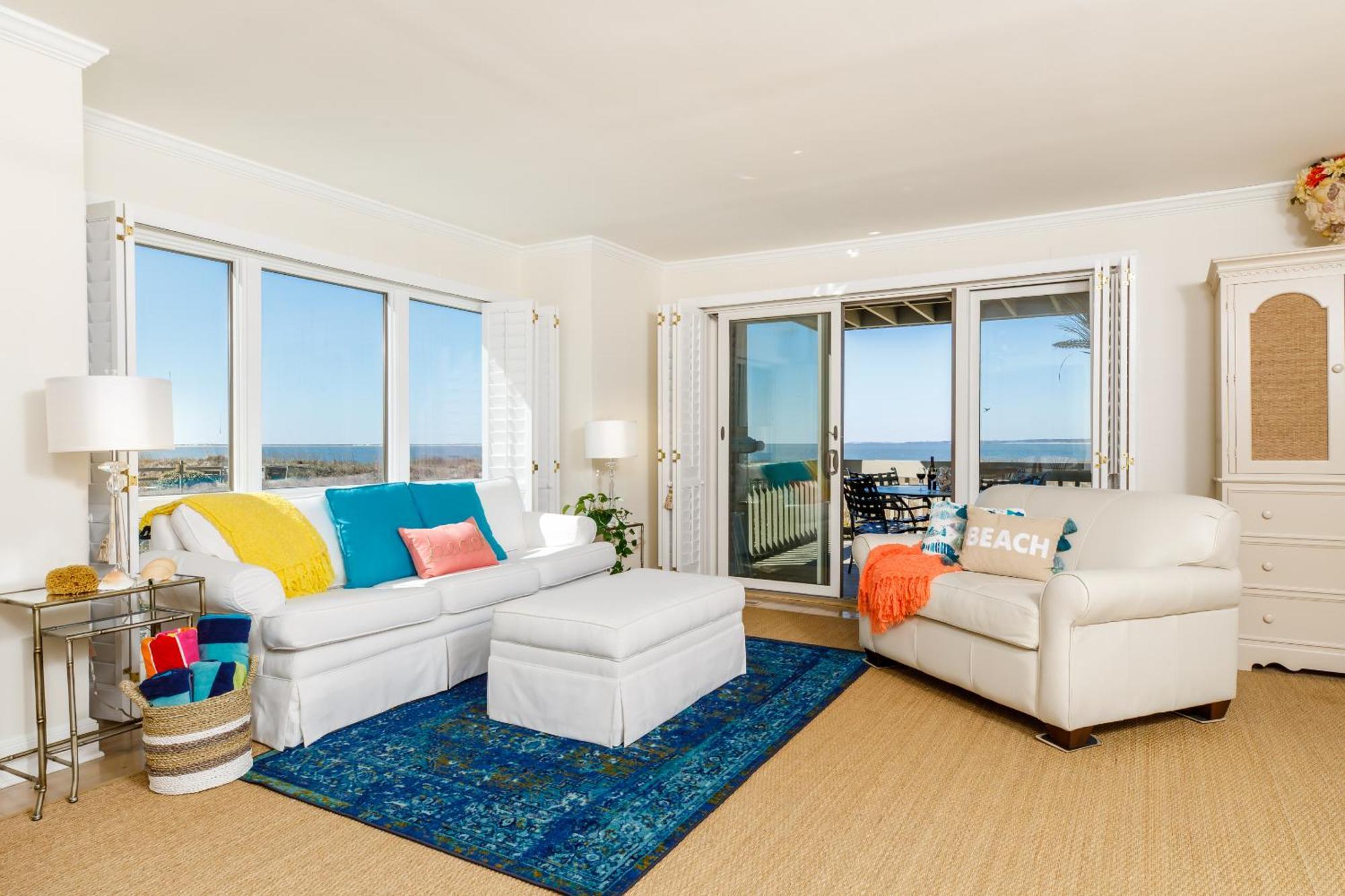 1313 Pelican Watch - Seabrook Island - Beachfront 5 Star Condo - Fido Friendly エクステリア 写真
